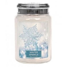 Village Candle Vonná svíčka Sparkle -Zimní třpyt 602g