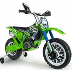 Injusa Kawasaki Electric Cross Motor 12V + boční