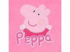 sarcia.eu Peppa Pig, Dívčí fleecové pyžamo růžové a bílé OEKO-TEX 4-5 let 104-110 cm