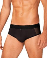 Obsessive Pánské slipy Boldero briefs black - Obsessive černá S/M