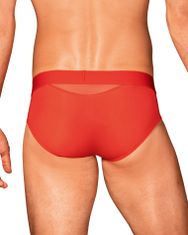 Obsessive Pánské slipy Boldero briefs red - Obsessive červená S/M