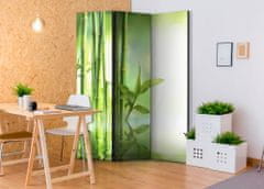 Artgeist Paraván - Zelený bambus 135x172