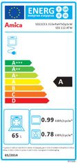 Amica elektrický sporák SSS 112 ATW