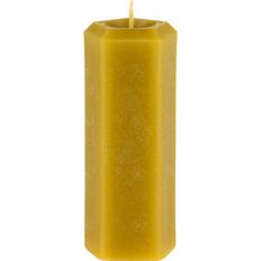 Ami Honey Přírodní svíčka ze včelího vosku Hedvábnice jarní 90 mm
