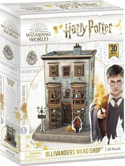 CubicFun  3D puzzle Harry Potter: Ollivanderův obchod s hůlkami 66 dílků