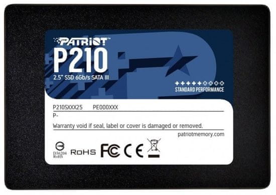 Patriot SSD P210 2,5″ SATA III 256 GB