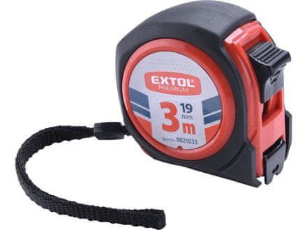 Extol Premium Svinovací metr (8821033) 3m, š. pásku 19mm