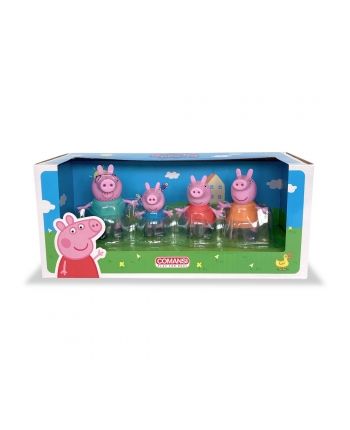 Hollywood Figurky rodina - set 4 ks - Prasátko Peppa - 5-7 cm