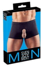 SvenjoymentUnderwear Svenjoyment Showmaster Pants (Black), pánské boxerky s otvory XL