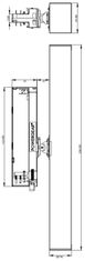 Light Impressions Deko-Light kolejnicový systém 3-fázový 230V Alnitak 25-34W, 4000K 220-240V AC/50-60Hz 34,00 W 4000 K černá 336 mm 707115