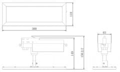 Light Impressions Deko-Light kolejnicový systém 3-fázový 230V Panel Track Light, 20 W, 4000 K, bílá 110-240V AC/50-60Hz 20,00 W 4000 K bílá RAL 9016 300 mm 707136