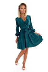 Numoco Dámské šaty 339-2 BINDY, zelená, L/XL