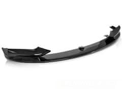 TUNING TEC  Spoiler pod přední nárazník BMW F10,F11,F18 2011-2016 M-PERFORMANCE, černý lesk