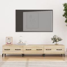 Vidaxl TV skříňka dub sonoma 150 x 34,5 x 30 cm kompozitní dřevo