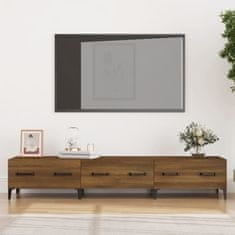 Vidaxl TV skříňka hnědý dub 150 x 34,5 x 30 cm kompozitní dřevo