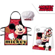 KIDS LICENSING Dětský kuchařský set (čepice a zástěra) MICKEY MOUSE, WD21504