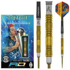 RED DRAGON Šipky Steel Peter Wright Double WC SE Gold Plus - 22g