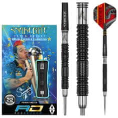 RED DRAGON Šipky Steel Peter Wright Double WC SE Black - 22g