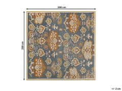 Beliani Vlněný koberec 200 x 200 cm vícebarevný UMURLU