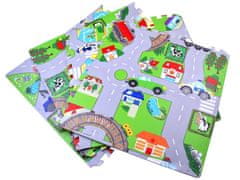 JOKOMISIADA Foam Mat Street Streets Puzzle Eva ZA2510