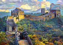 Blue Bird Puzzle Velká čínská zeď
