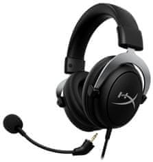 HyperX CloudX, černá/stříbrná (4P5H8AA) - zánovní