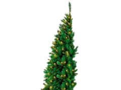 LAALU.cz Poloviční vánoční stromek umělý Narnie 180 cm se SMART LED OSVĚTLENÍM se stojánkem
