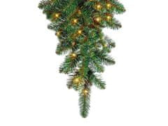 LAALU.cz Závěsný vánoční stromek umělý Sirius 120 cm s LED OSVĚTLENÍM