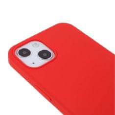 OEM Kryt iPhone 13 Silicone case červený