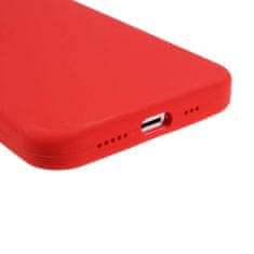 OEM Kryt iPhone 13 Silicone case červený