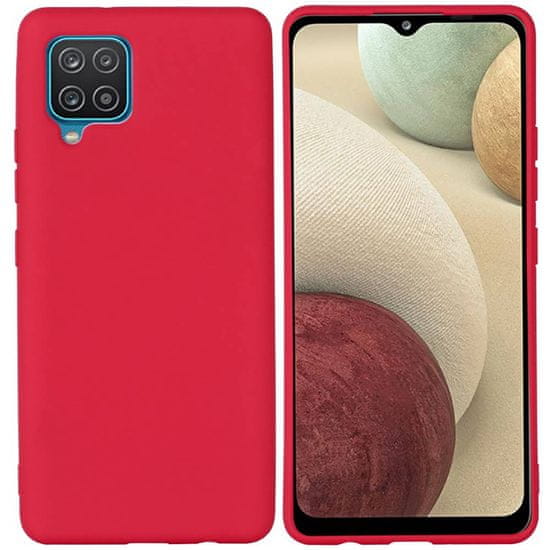 OEM Kryt Samsung Galaxy A22 4G Silicone case červené