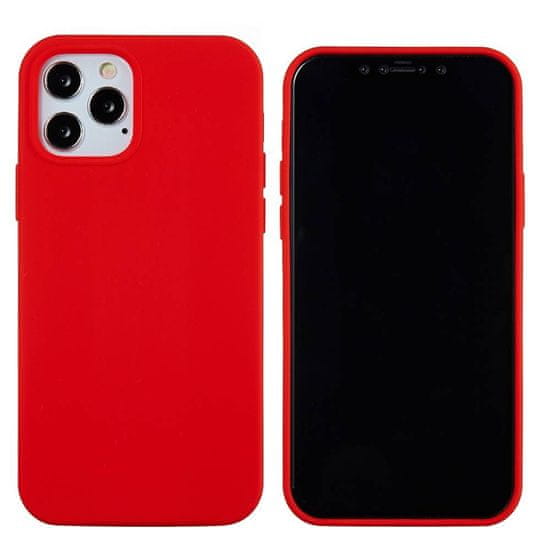 OEM Kryt iPhone 13 Pro Silicone case červený