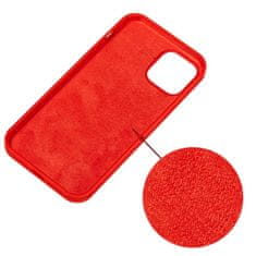 OEM Kryt iPhone 14 Pro Silicone case červený