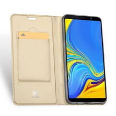 Dux Ducis Pouzdro Samsung Galaxy A30 kožené Dux Ducis Skin zlaté