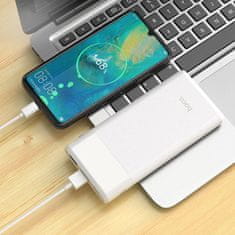 Hoco Powerbanka HOCO Cosmo J58 10000mAh USB Type C PD + USB QC3.0 + USB - bílá