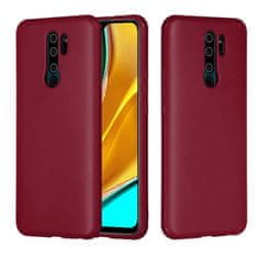 OEM Kryt Xiaomi Redmi 9 Silicone case vínový