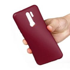 OEM Kryt Xiaomi Redmi 9 Silicone case vínový