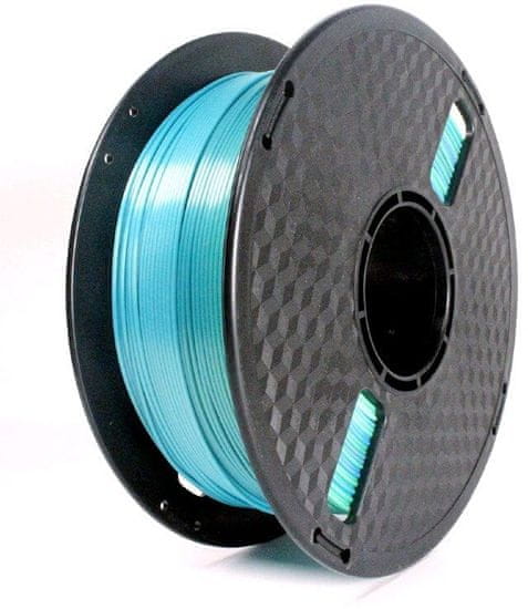 Gembird tisková struna (filament), PLA, 1,75mm, 1kg, modrá/zelená (3DP-PLA-SK-01-BG)