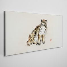COLORAY.CZ Obraz na plátně Zvířata Cat Tiger 120x60 cm