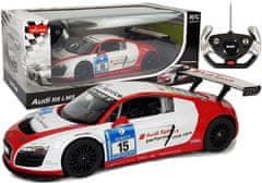 Rastar Auto R/C Audi R8 LMS Rastar 1:14 bílo-červená