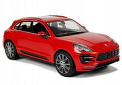 Rastar Auto R / C Porsche Macan Turbo Rastar 1:14 červená