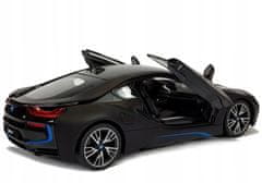 Rastar Auto R/C BMW i8 Rastar 1:14 Černé automatické dveře