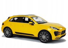 Rastar Auto R / C Porsche Macan Rastar 1:14 Žlutá na dálkové ovládání