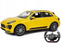 Rastar Auto R / C Porsche Macan Rastar 1:14 Žlutá na dálkové ovládání