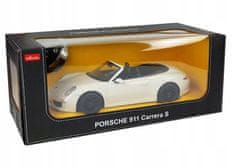 Rastar Auto R/C Porsche 911 Carrera S Rastar 1:12 Bílá