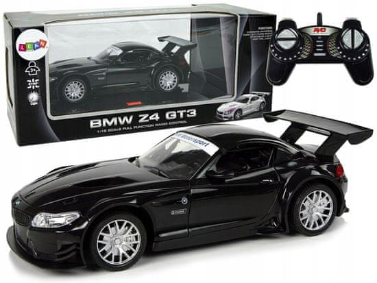 Rastar Sportovní vůz R/C 1:18 BMW Z4 GT3 Black 2.4 G Saint