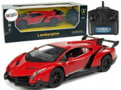 Rastar Sportovní vůz R/C 1:24 Lamborghini Veneno Red