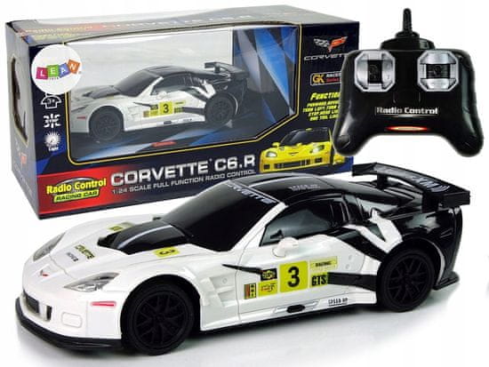 Rastar Závodní sportovní vůz R/C 1:24 Corvette C6.R Bia