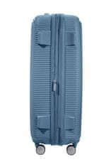 American Tourister Cestovní kufr Soundbox 77cm Modrý Stone blue rozšiřitelný