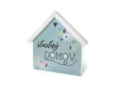 Nekupto Dřevěný domeček velký Šťastný domov Sladký domov